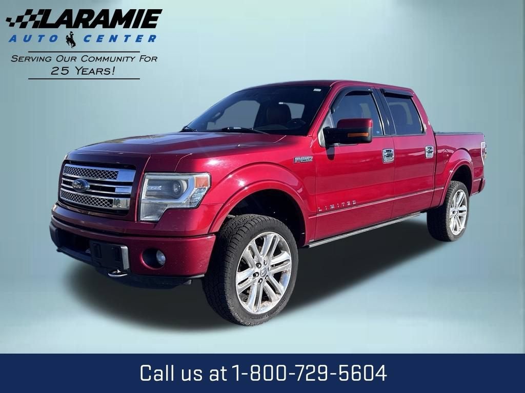 2013 Ford F-150 XL in Red — front three-quarter view