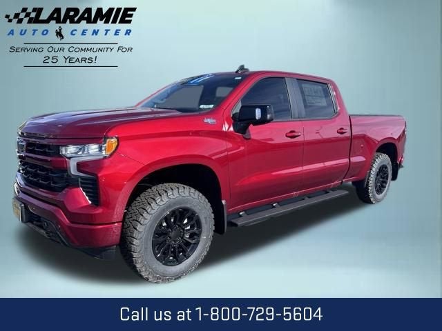 2026 Chevrolet Silverado 1500 RST in Radiant Red Tintcoat — front three-quarter view