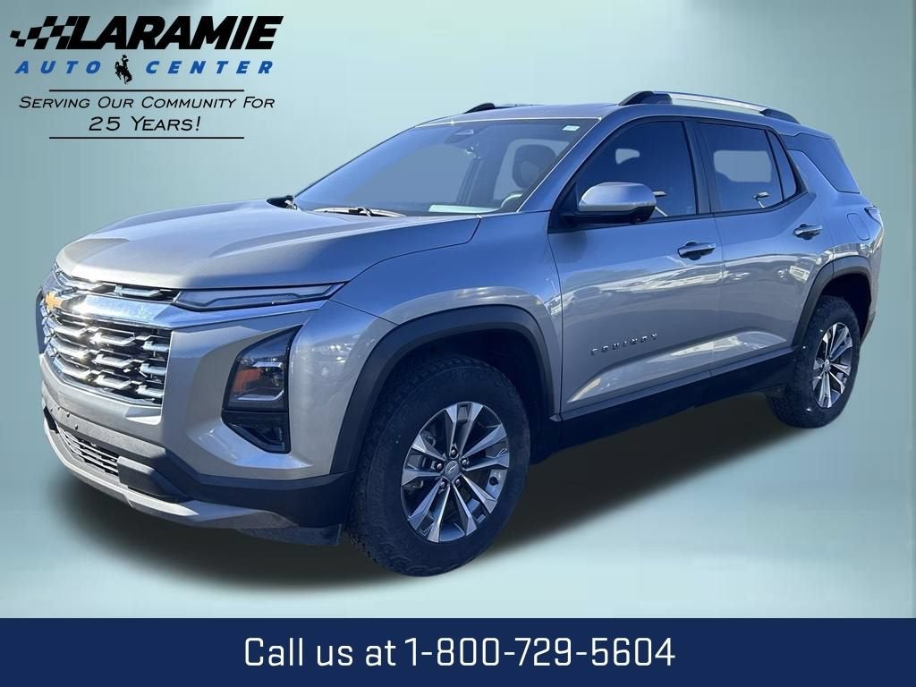 2025 Chevrolet Equinox LT in Sterling Gray Metallic — front three-quarter view